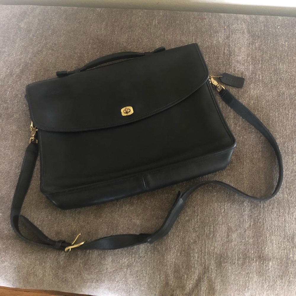 Authentic Coach Laptop purse